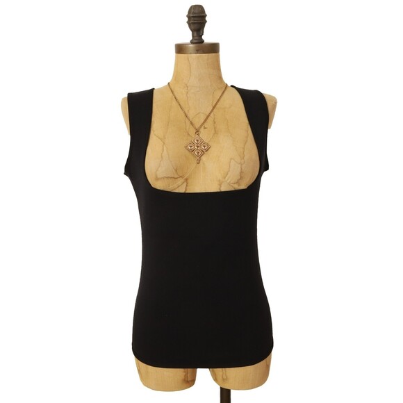 Cimkiz Sauna Vest Waist Trainer Tank Top Size M Neoprene Black NEW B91 - Picture 2 of 5